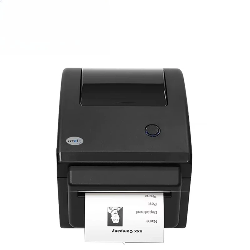 3 Inch Thermal Barcode Printer Stickers Labeling Machine Auto Cut Thank You Sticker Printer