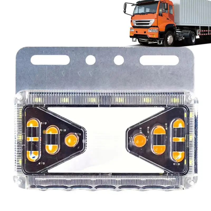 For  Trailer Truck Side Lights High Bright Truck Side Lights Waterproof Car Accessories Car Supplies For Car Truck Trailer Lorry