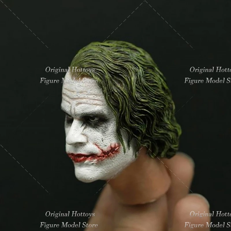 In Stock SUPREME 1/6 Scale Male Soldier Head Sculpture Joker Heath Ledger Head Carving Fit 12-inches Action Figure Model Doll