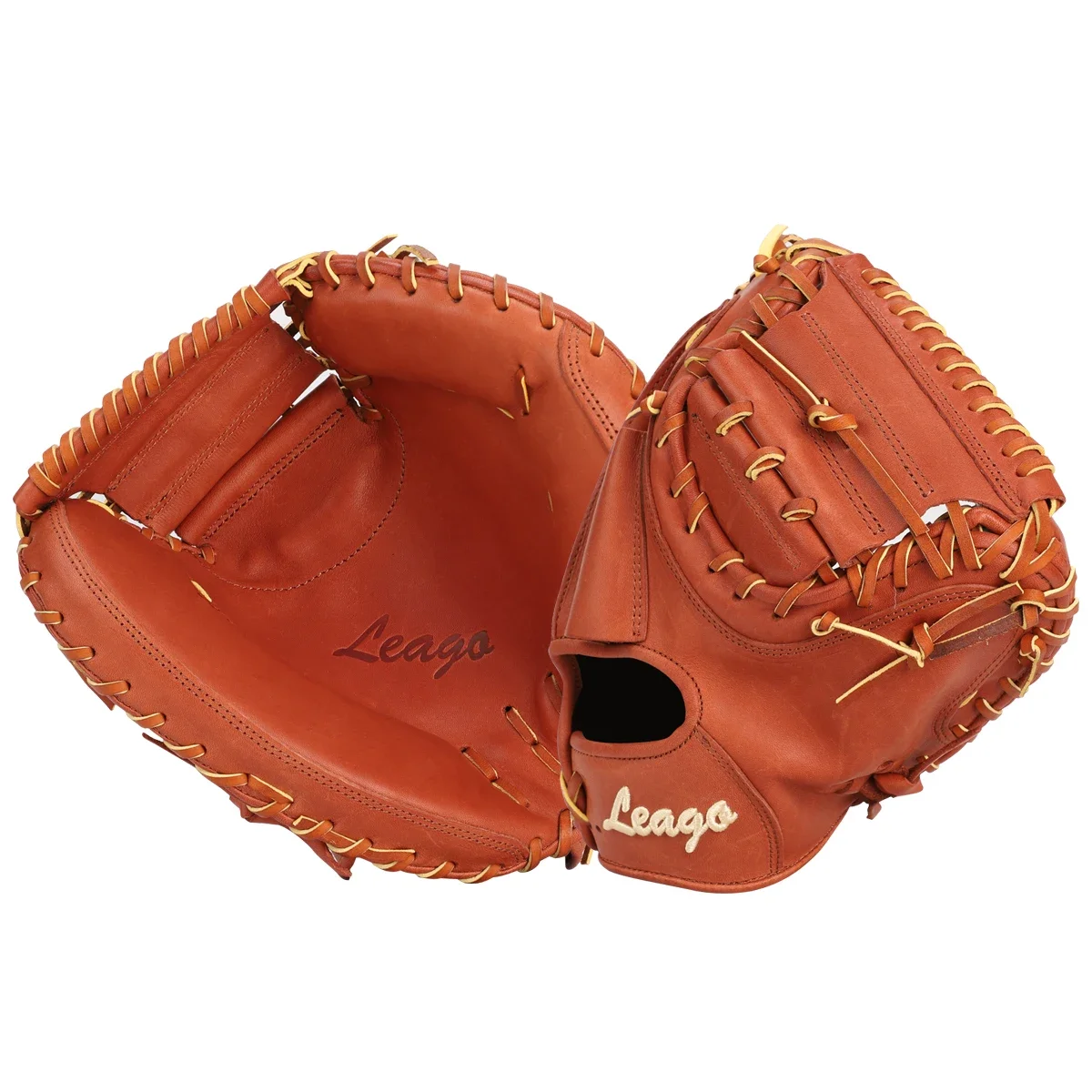 Luvas personalizadas Infield Baseball, 34 "Catcher Mitt Catcher, Outfield