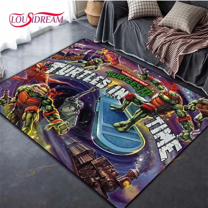 TT-Teenage Mutant Ninja T- Turtles Carpet Comfortable Retro Creative Living Room Bedroom Sofa Area Rug,home Decor,Game Room mats