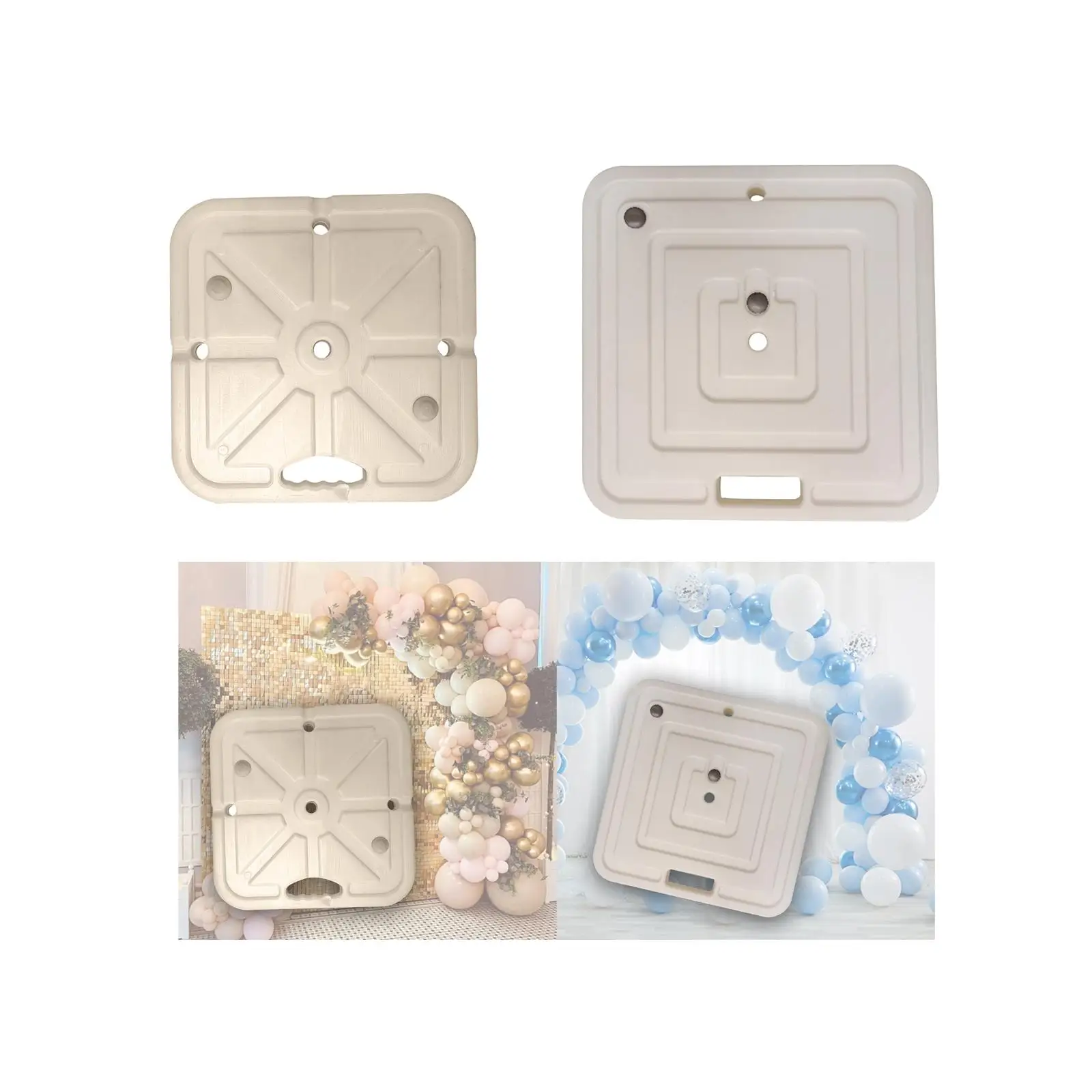 Balloon Arch Base Portable Balloon Pillar Base for Gardens Party Graduation