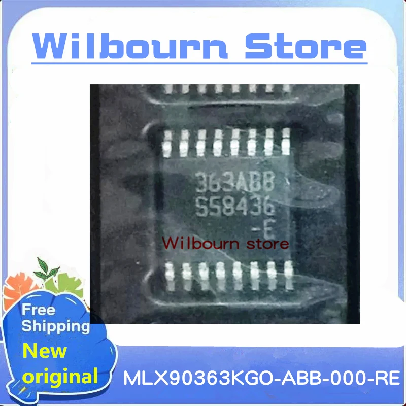 2PCS~20PCS/LOT MLX90363KGO-ABB-000-RE MLX90363KGO-ABB 363ABB SOP16  Mxsyuan New original