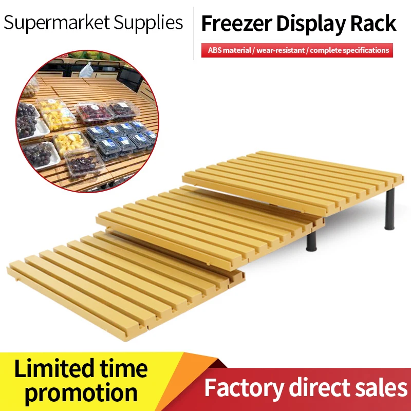 

Supermarket Freezer Display Pad Fresh-Keeping Cabinet Moisture-Proof Board Sushi Cooked Food Fresh Meat Tray Rack Cold Cabinet