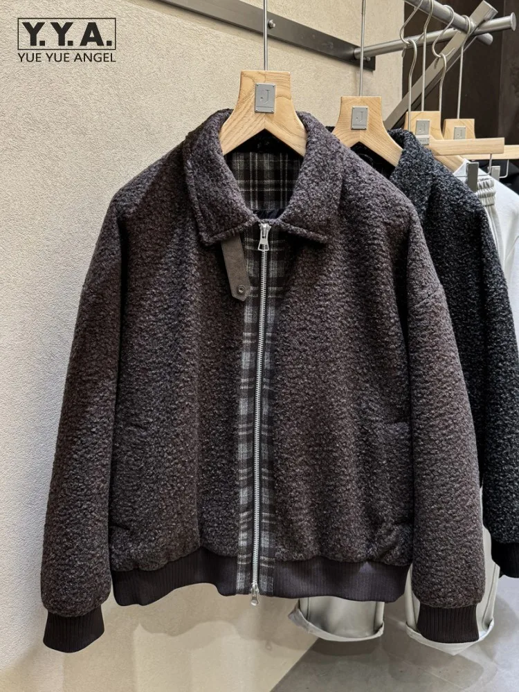 

Повседневная мужская зимняя лоскутная куртка с отложным воротником, пуховик, пальто, повседневная свободная верхняя одежда, модная теплая мужская куртка на молнии с длинным рукавом