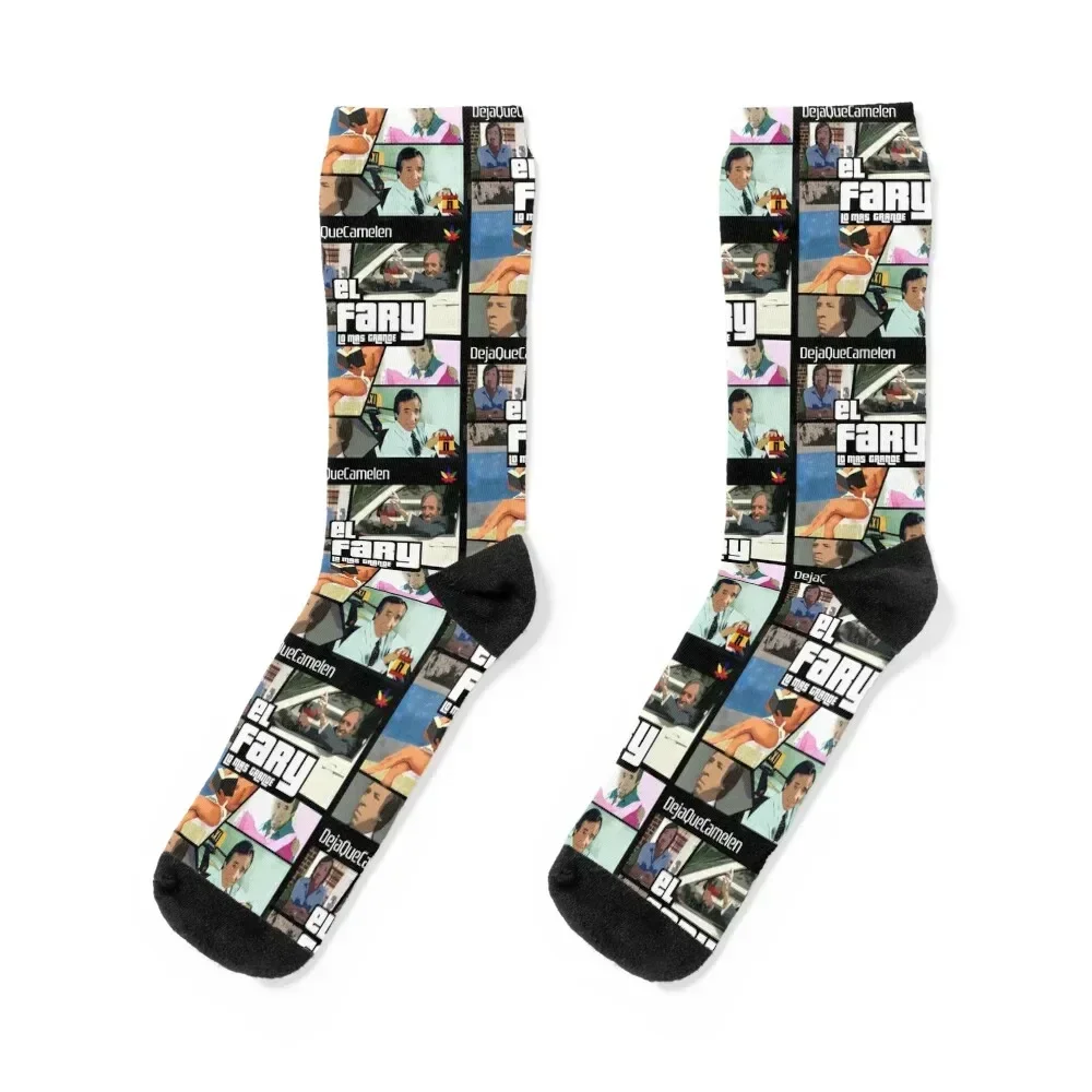 

El Fary Lo mas grande Socks floral Children's warm winter happy Socks For Girls Men's