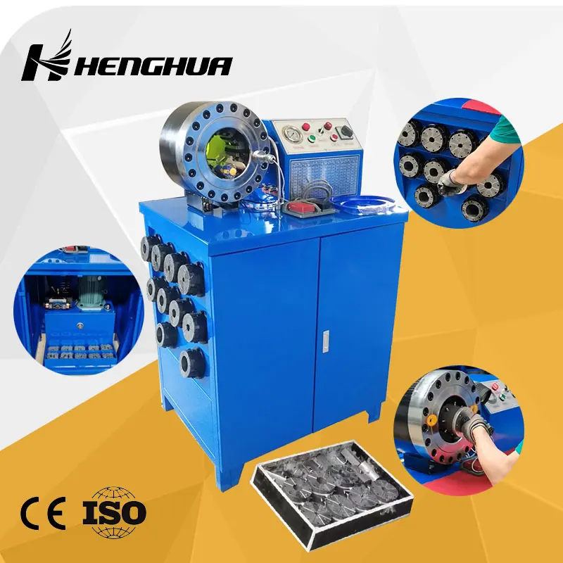 DSG250-1 High Pressure flexible Oil Hose Air  Crimping Machine Pipe Hose Press Tool Machine