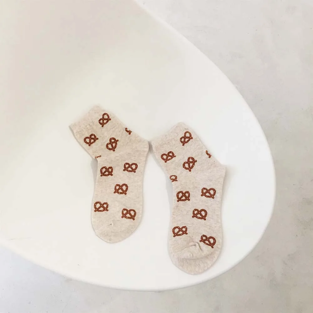 Cute Sweet Carrot Trendy Autumn Korean Tube Socks Cartoon Socks Women Socks Cotton