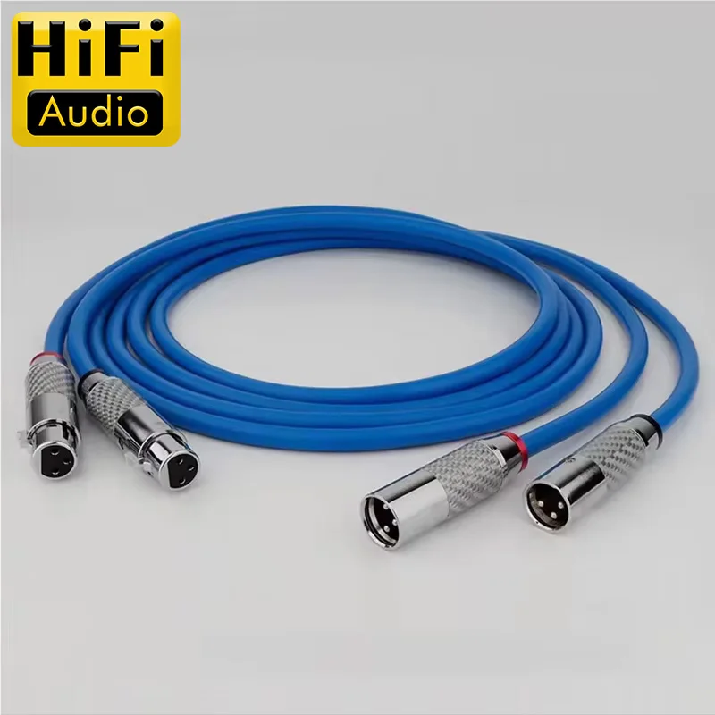 

Аудиокабель Preffair X416 Premium Balanced XLR-RCA: RCA-штекер на XLR-штекер/гнездо, для усилителя