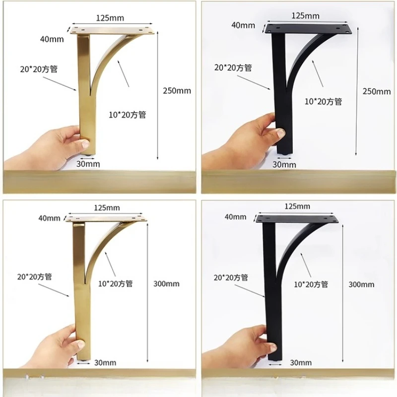 ขาเฟอร์นิเจอร์ปรับระดับได้ 4 ชิ้น, ขาตู้ห้องน้ำสแตนเลส, ขาตั้งตู้ห้องน้ำโลหะ