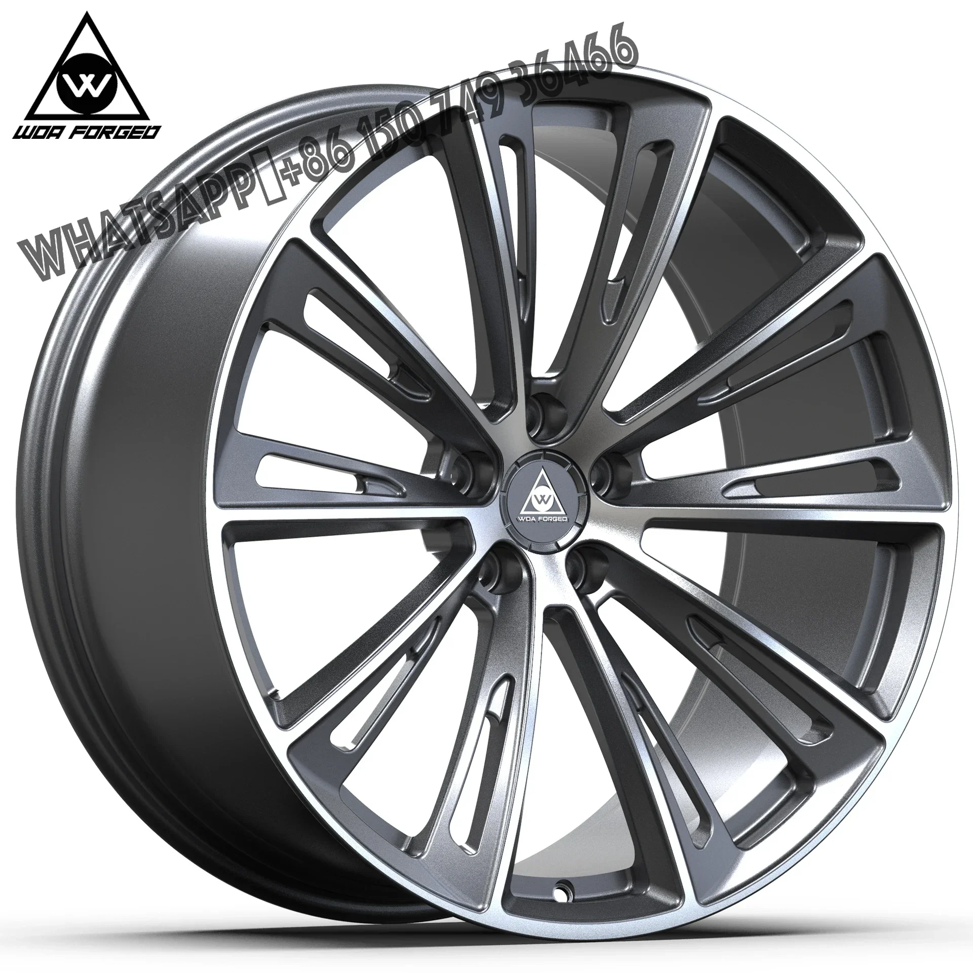 

Forged Wheels OEM Design Luxury Rim 16 17 18 19 20 21 22 Inch Custom Passenger Car Wheel 10 Spoke Rims for Audi 5x112