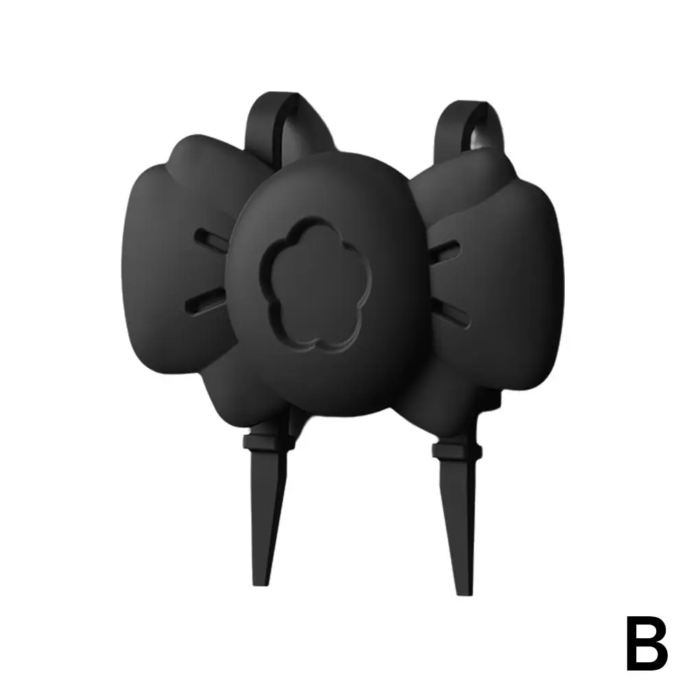 Bow-shape Protective Cover For Air Tag Soft Silicone Anti-scratch Waterproof Anti-lost Tracker Locator For Pet Kids A7k9