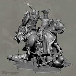 38mm 50mm Resin Soldier model kits figure colorless and self-assembled （3D Printing ） TD-6024/3D