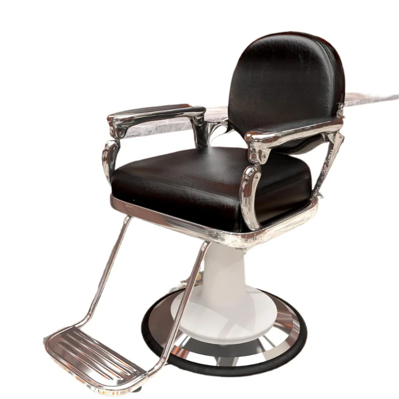 Men's retro barber chair, special for hair salons, can be placed in a shaving, shaving, perming, dyeing chair