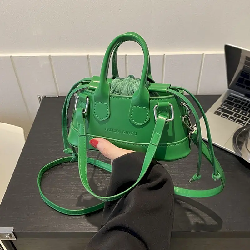 

Foufurieux Luxury Designer Women PU Leather Crossbody Bag Female Mini Handbag Purse Orange Purple Chic Shoulder Bag Party Clutch