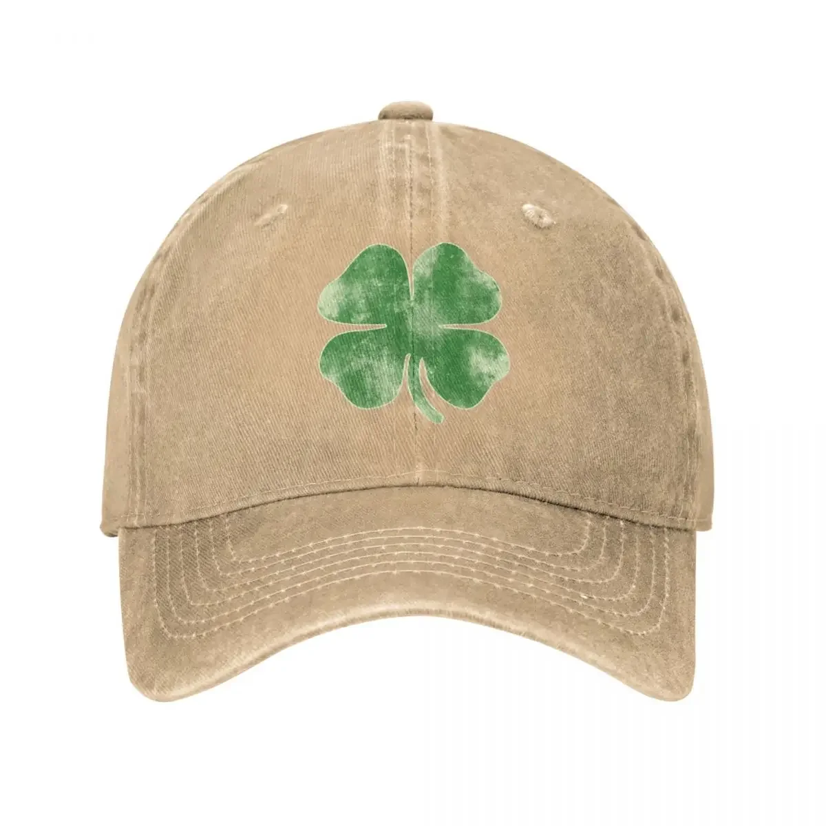 

Vintage Shamrock For St. Patrick's Day Party Men Women Baseball Cap Distressed Cotton Hats Cap Fashion Outdoor Snapback Hat