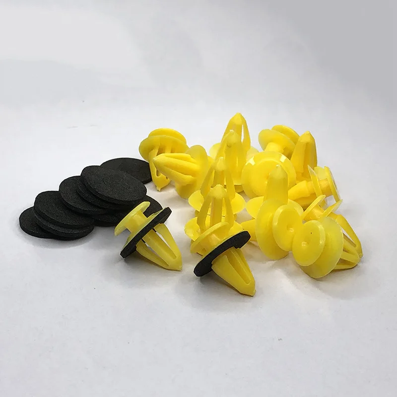 20Pcs Auto Door trim panels Fastener clips Car fixed clip for ford focus volvo for nissan qashqai j10 chevrolet cruze fiat 500