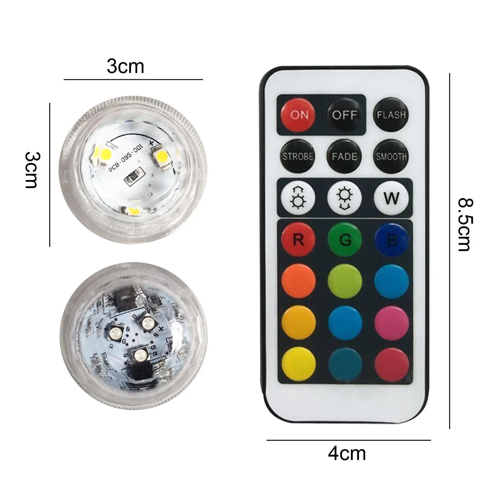 LED Submersible Lights LED Underwater Lights for Halloween Schools