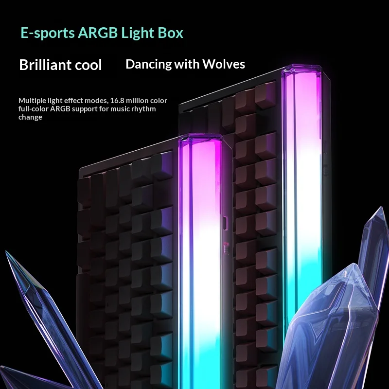 LANGTU T87 Mechanical Keyboard High Performance 8000Hz Polling Rate Wireless Low Latency Connection Support RGB MT SOCD TGL