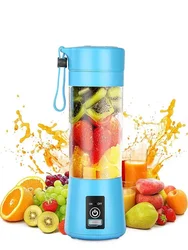 Mini Electric Juicer Portable Blender Fruit Smoothie Milkshake Mixer Machine USB Rechargeable Handheld Mini Portable Juicer Cup