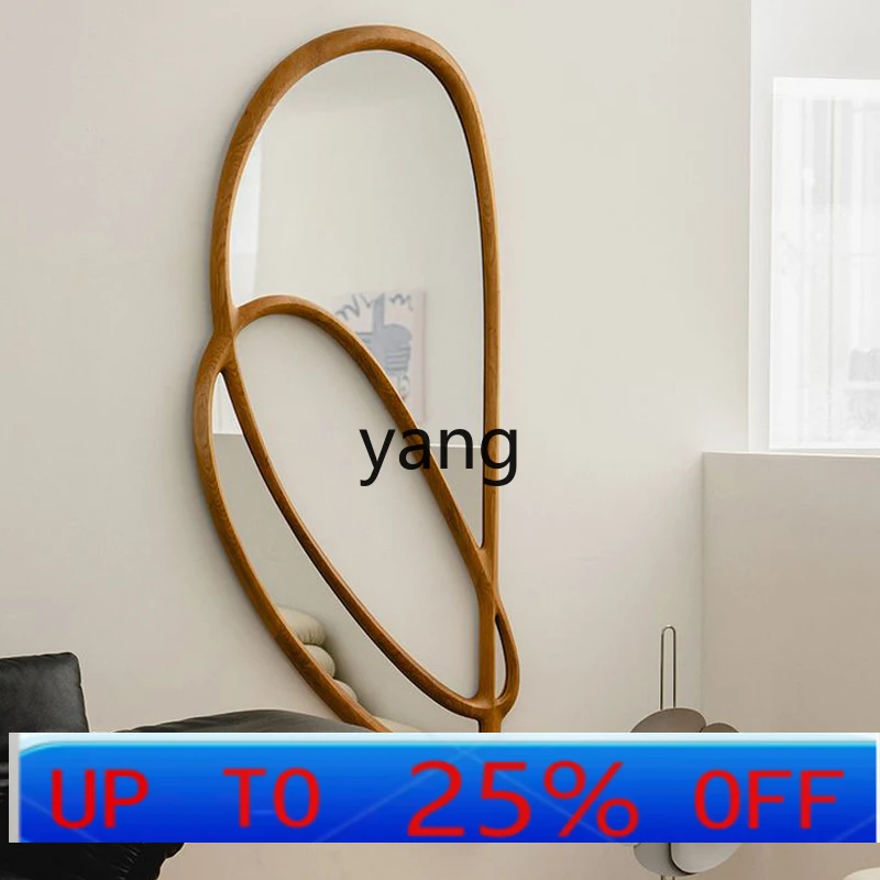 LHH  wall-mounted living room decorative mirror corridor entrance dining side mirror