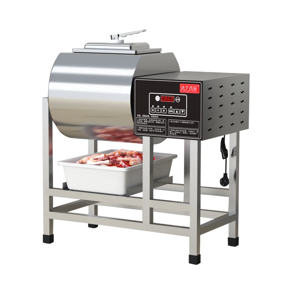 

Commercial Grade Meat Tumbler Vacuum Marinator Marinating Machine Good Performance High Efficiency