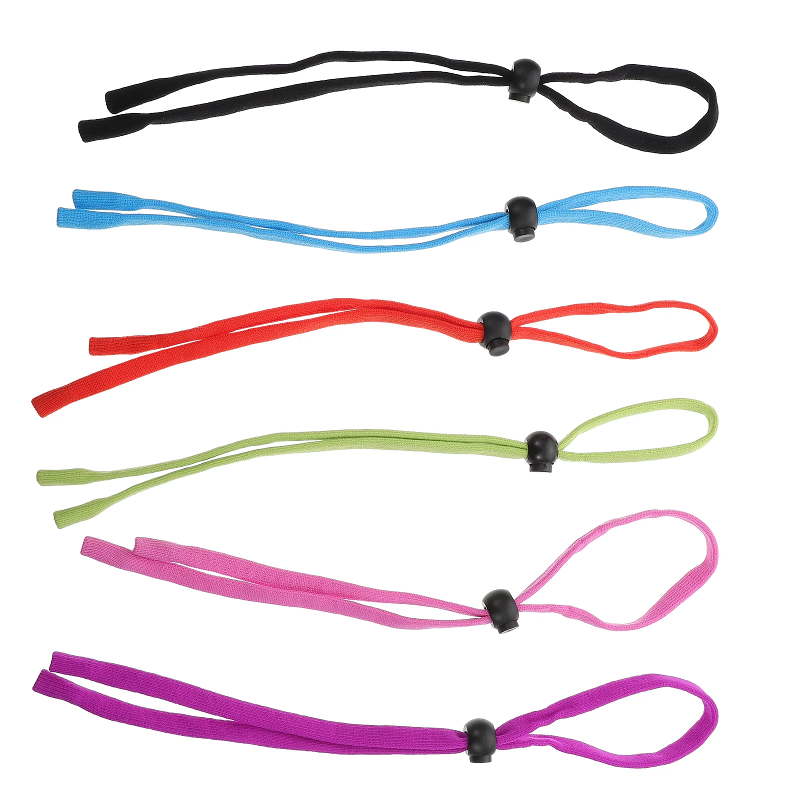 6 Pcs Solid Color Glasses Rope Eyeglass Premium Cord Hanging Eyeglasses Strap Mask Practical Accessory Anti-lost Nylon Fixing
