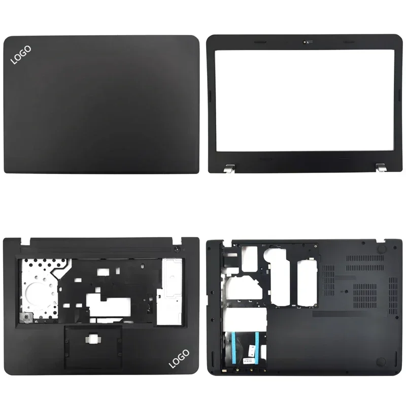 Imagem -02 - Laptop Lcd Tampa Traseira Moldura Frontal Palmrest Superior Caixa Inferior Dobradiças do Teclado Thinkpad E450 E455 E450c E460 E465 Novo