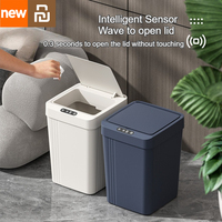 Xiami Youpin Smart Sensor Trash Can Automatic Touchless Kitchen Bathroom IPX5 Waterproof With Lid Rubbish Bin Odour Protection