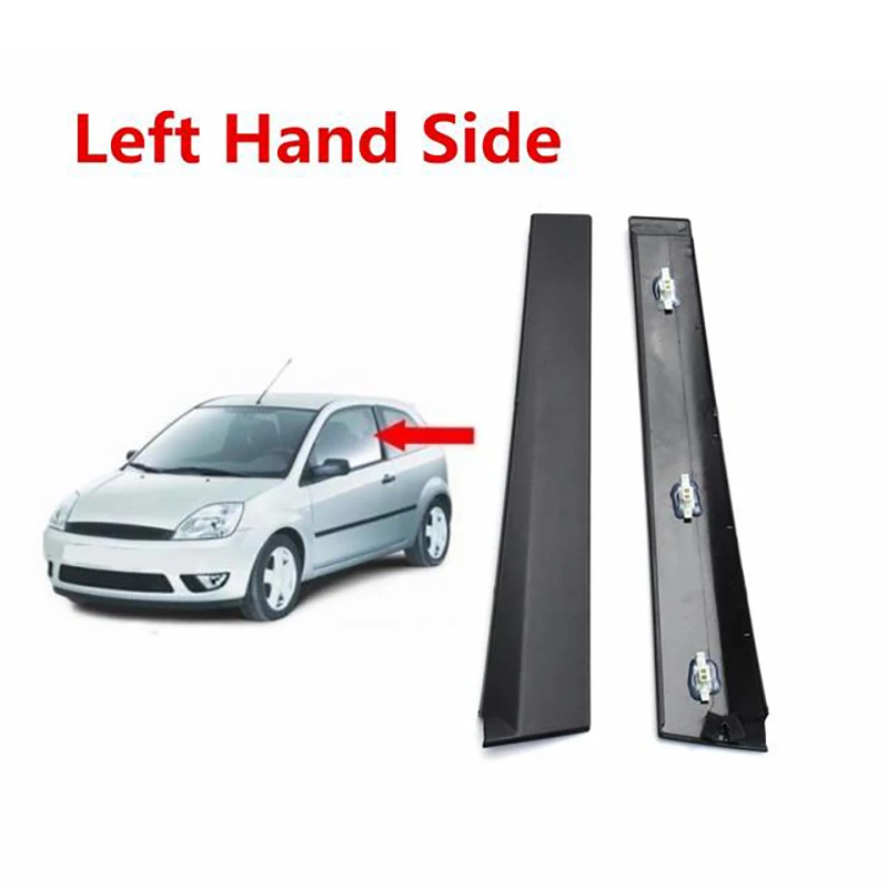 1473662 Car Window B Pillar Moulding Trim Covwe Guard for Ford Fiesta 3 Door Mk6 2001-2008 Left