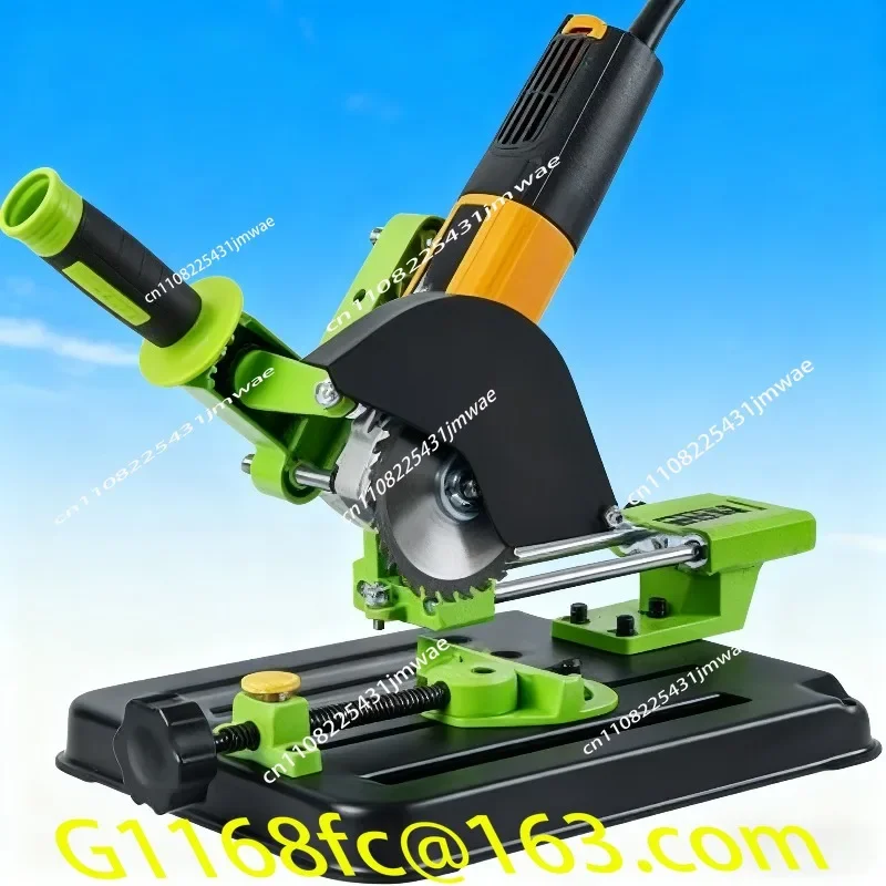 Small Hand Angle Grinder Fixed Universal Bracket Grinder Modified Cutting Machine Table Saw Multi-Function Desktop Pull Rod Part
