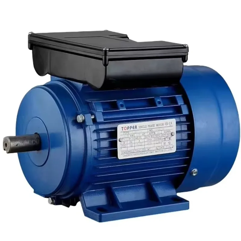 

YL801-2 0.75KW 1 SINGLE-PHASE DUAL-CAPACITOR INDUCTION MOTOR for air Compressor and Beeswax Foundation Machine