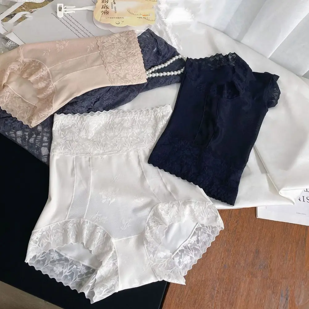 

Mesh Lace Slimming Shapewear Shapers Seamless Tummy Control Underwear High Waist Belly Contracting Body Shaping Briefs Girls