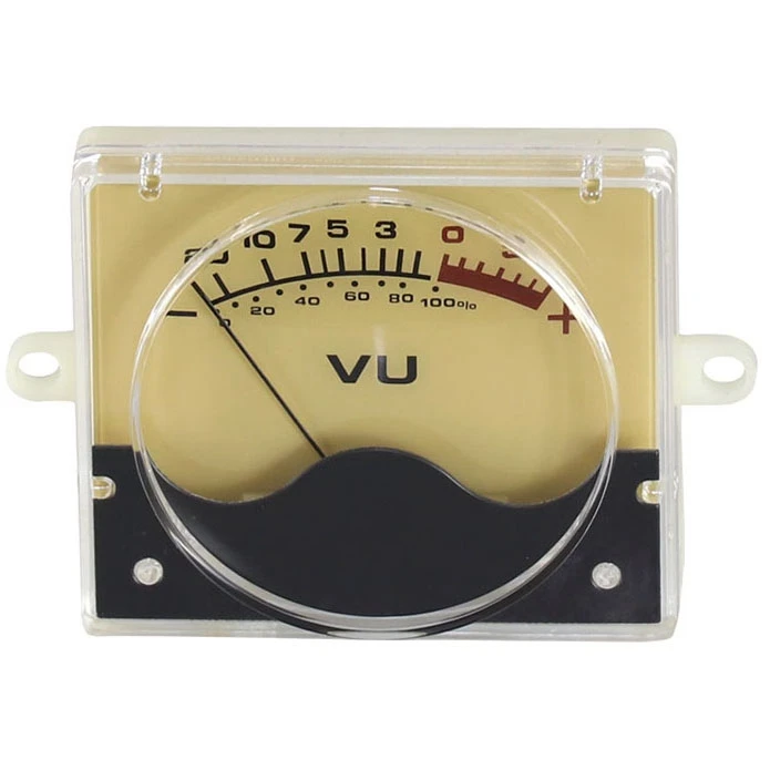ABVS P-55SI High Precision VU Meter Head DB Meter Amplifier Audio Panel Level Meter with Backlight