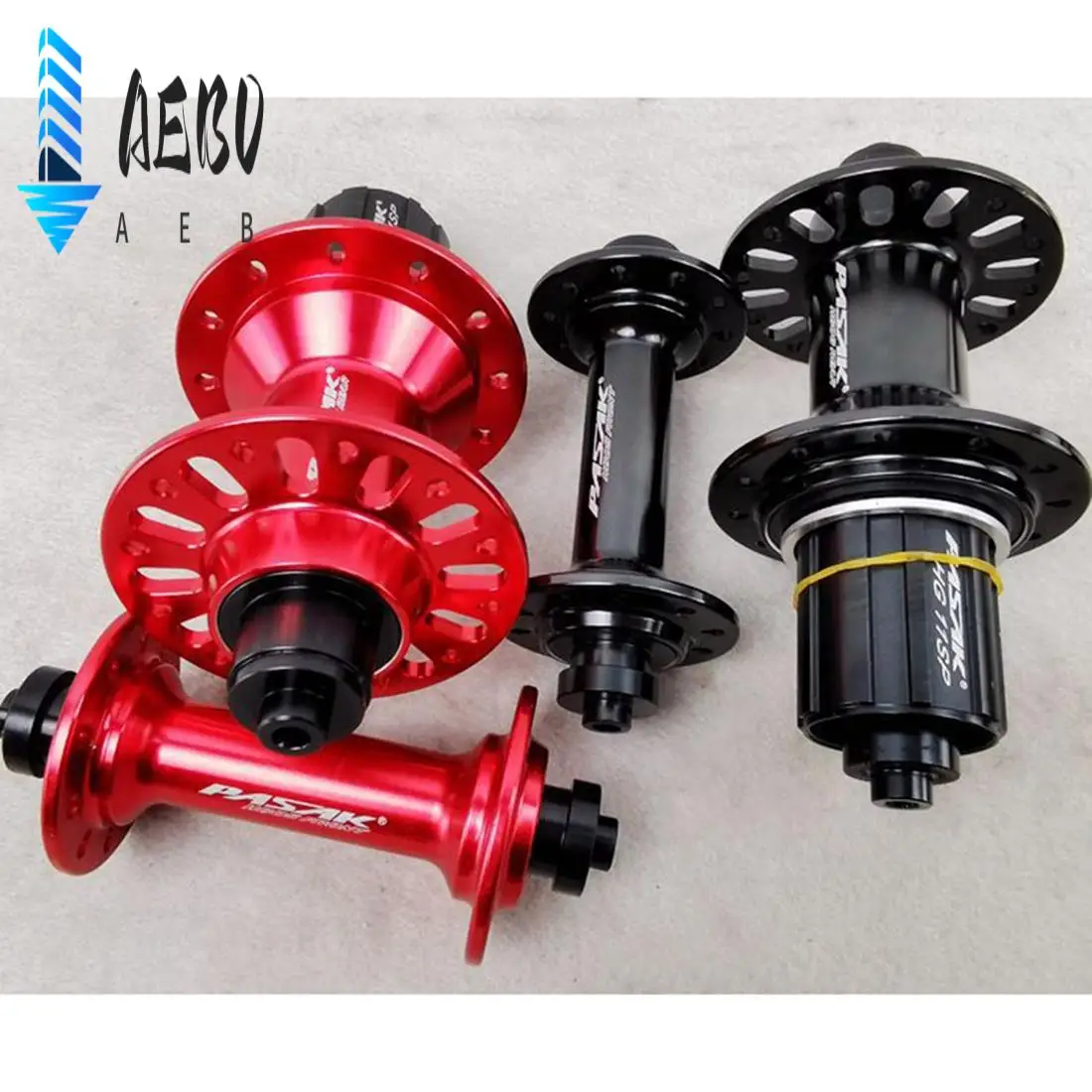 

AEB0-PASAK Ступица для шоссейного велосипеда из алюминиевого сплава, 4 герметичные подшипниковые ступицы, 5 собак, ступица для шоссейного гоночного велосипеда, 11 12 скоростей