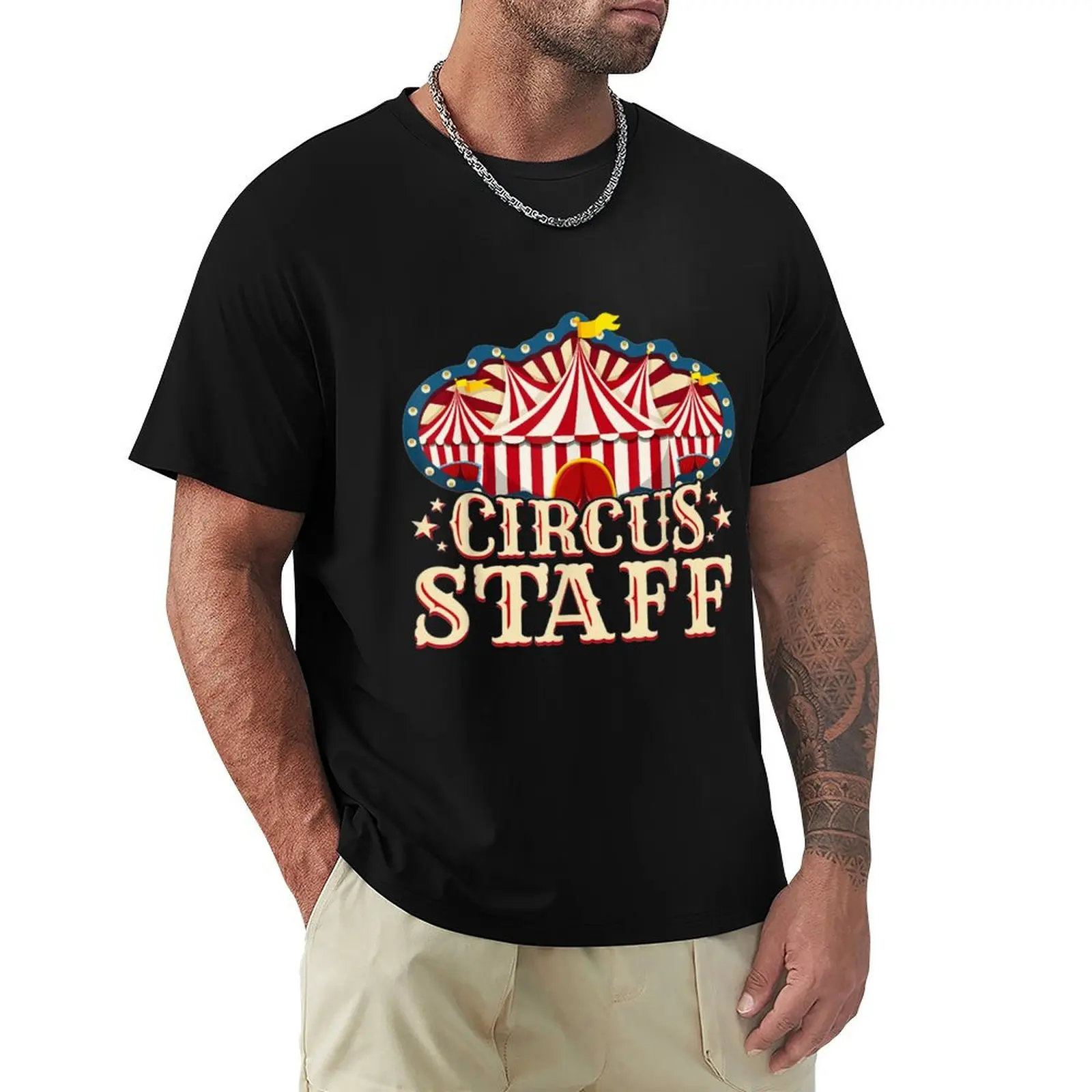 Circus Staff Shirt - Circus Party Shirt - Circus Staff T-Shirt Casual Work Wear T-Shirt