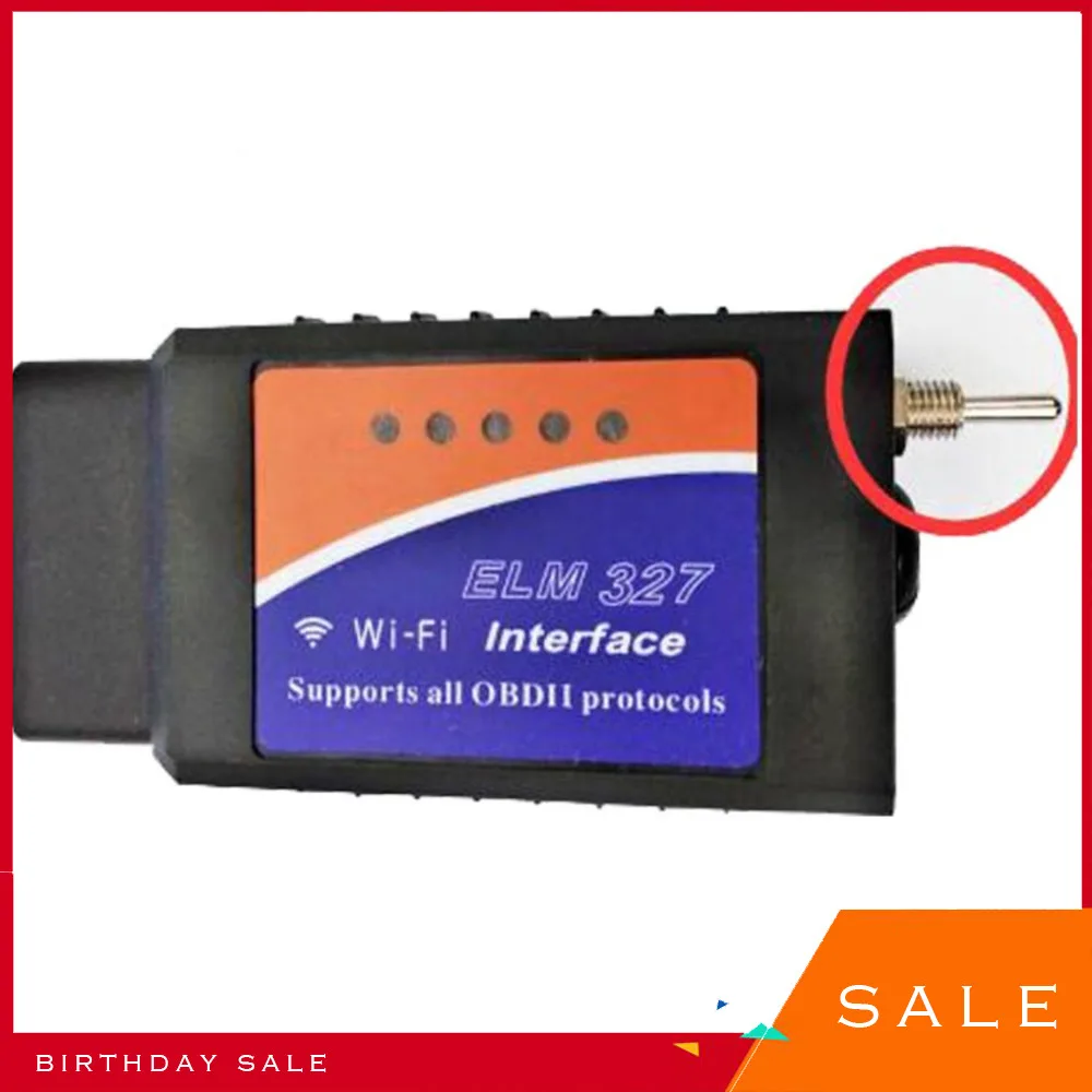 

ELM327 V1.5 WIFI OBD 2 ELM 327 Switch For Ford Forscan ELMconfig Code Reader Scanner PIC18F25K80 & CH340 Chip HS CAN MS CAN