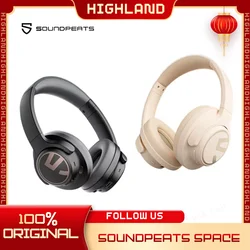 Soundpeats Space Wireless Bluetooth Headphone Noise Reduction 123h Battery Life Subwoofer customize Headsets HiFi Game Earphones