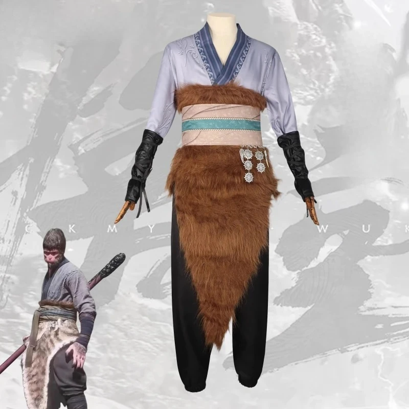 

Косплей Black Myth Wukong, стартовый наряд Sun Wukong, элегантный комплект костюмов Hanfu