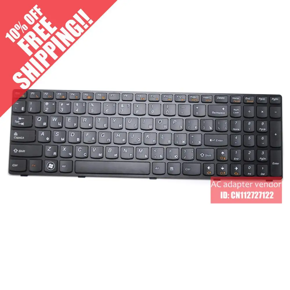 

FOR LENOVO B570 Z565 Z560 Z570 Z575 V570A V570G B575 Y570 B590 laptop keyboard RU Russian