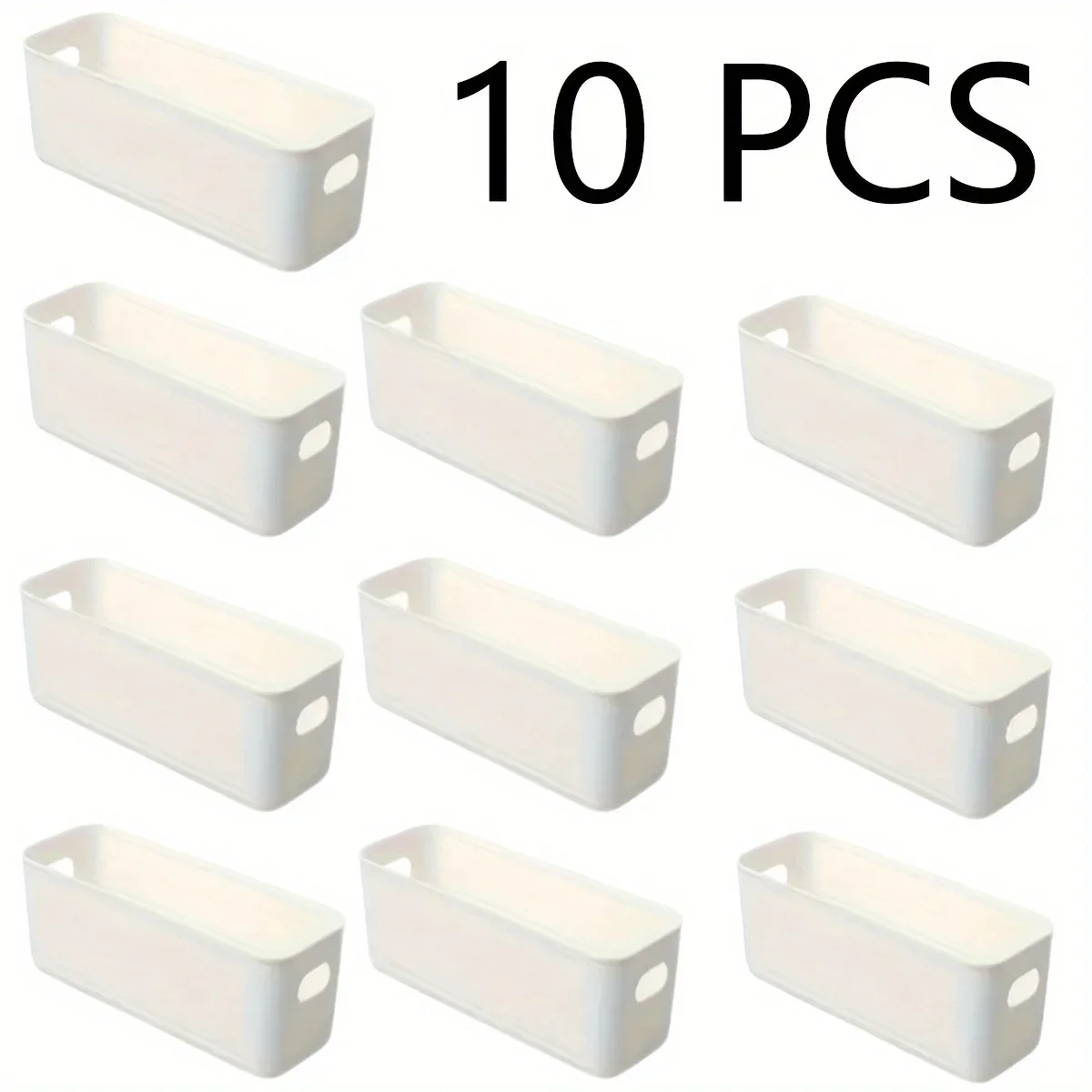 ¡Juego de caja de almacenamiento multifuncional de 2/5/10 piezas! Almacenamiento rápido para ropa interior y artículos. Resistente y duradero, ideal para organización del hogar.
