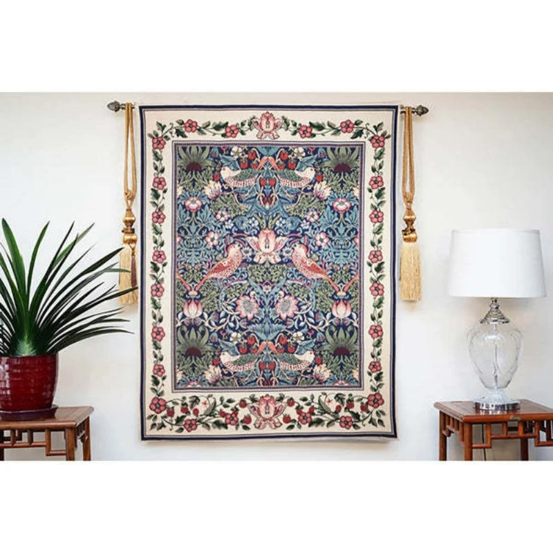 سجادة حائط ريتش آند لاكي بيردز ويليام موريس جوبلن أوبسون 70 سم × 90 سم #3