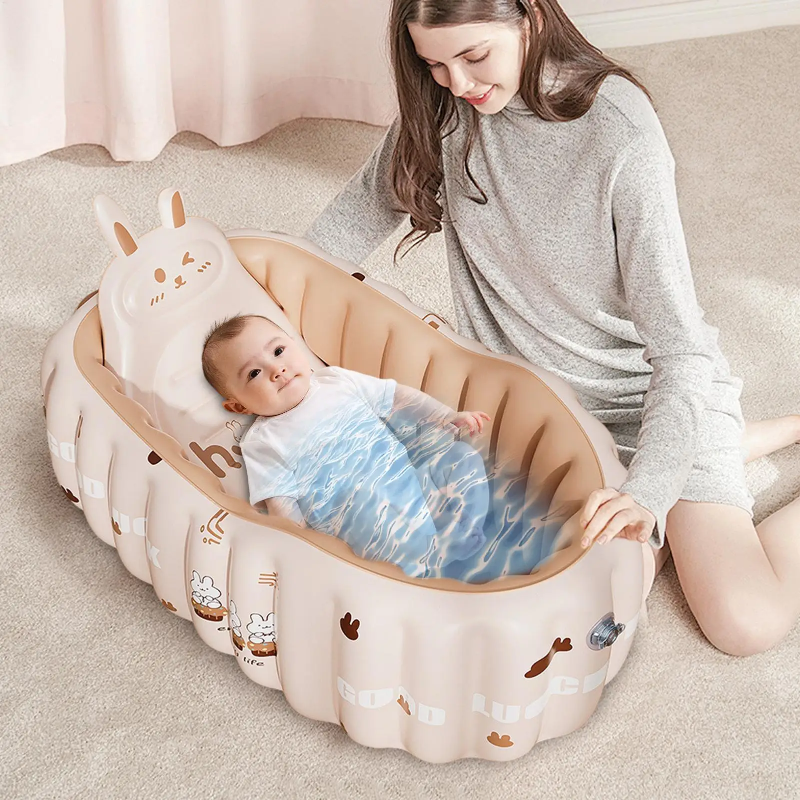 

Надувная ванна, детская надувная дорожная ванна для детей, складные аксессуары для душа с насосом для купания, плавания, дома, путешествий