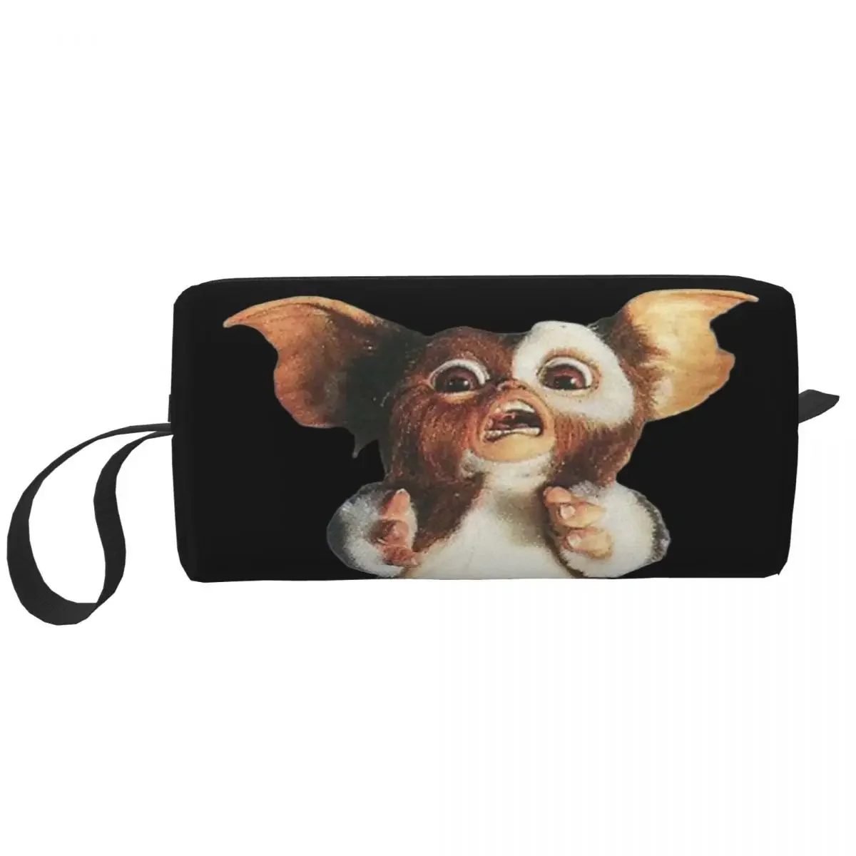 Gizmo 80s Horror Movie Makeup Bag Pouch Cosmetic Bag Men Women Gremlinn Toiletry Bags Accessories Organizer