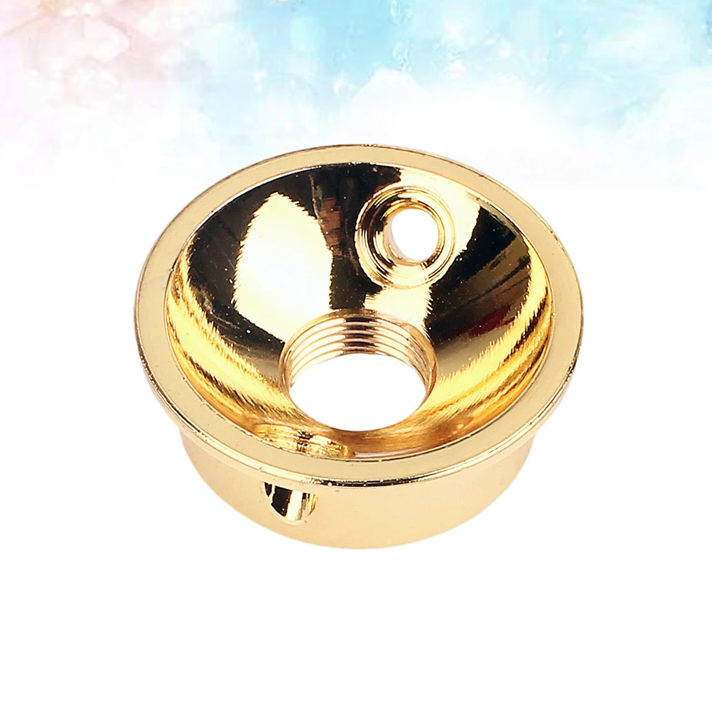 

2pcs Gt152 Jack Metal Jack Socket For 6.35Mm Accessories Screws Gold 22Mm Hole Guitar Accessories Guitar Parts