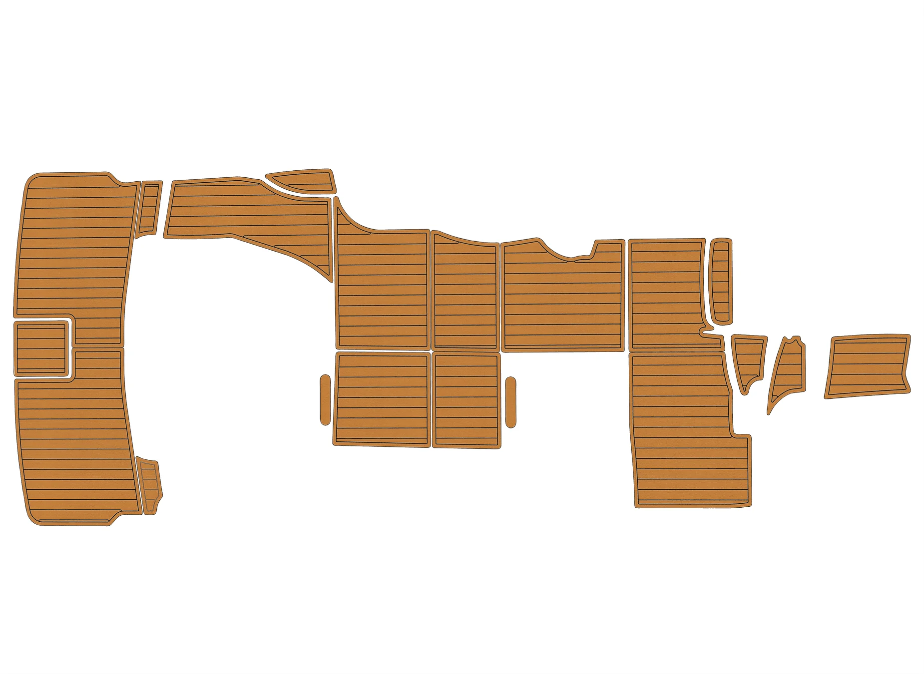 

ФОРМУЛА 400 SS 1/4 дюйма, 6 мм, пена EVA, Нескользящий морской коврик из тикового дерева, морской коврик 1,3ek, водный ковер, морской пол