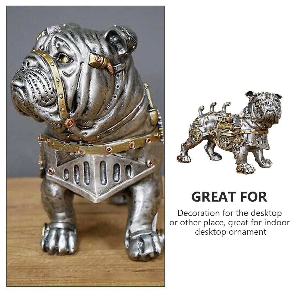 

Puppy Mechanical Dog Ornaments Figurines Interior Decorations for Home Ealistic Office