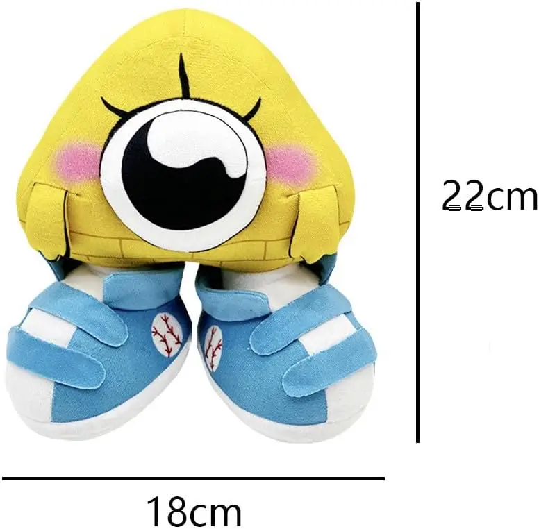 8'' Baby Bill Cipher Plush Plushies Toy,Cute Soft Gravity Falls Stuffed Animal Doll Pillows Gift Merch for Game Fans Kids