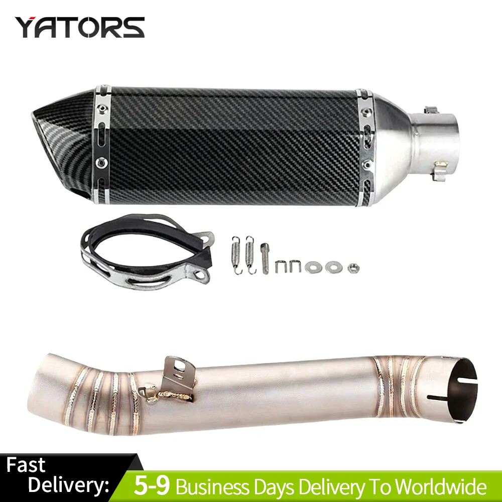 

For Aprilia RSV4 2009-2024 Motorcycle Exhaust Pipe System Slip-On Mid Link Pipe Exhaust Systems Exhausts Pipes