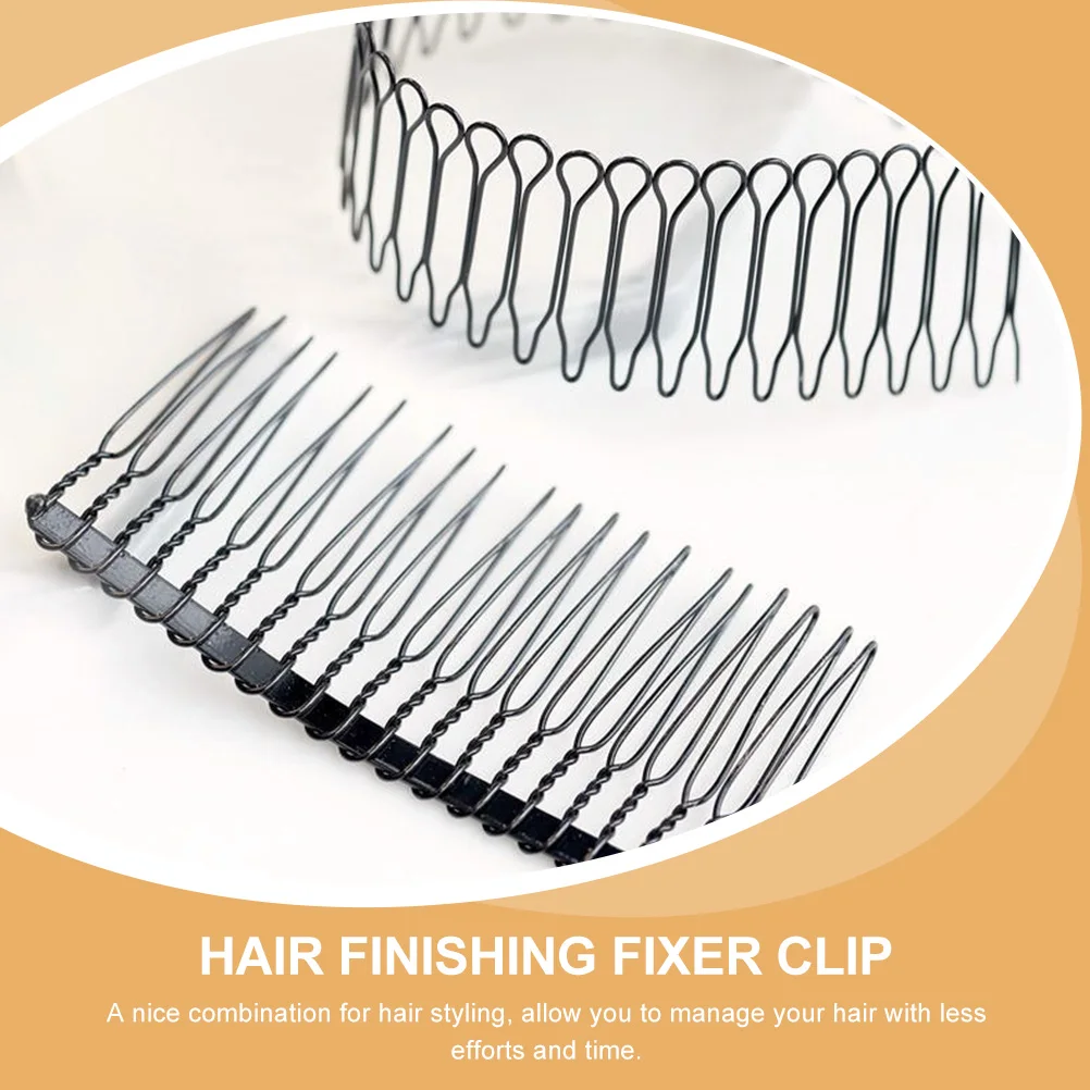 

Invisible Hair Finishing Fixer Clip Comb Lightweight Women Girls U Shape Hairpin Accessories Styling Daily Occasions